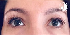 womans eyes
