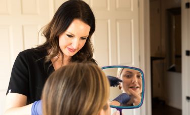 nurse and patient consulting